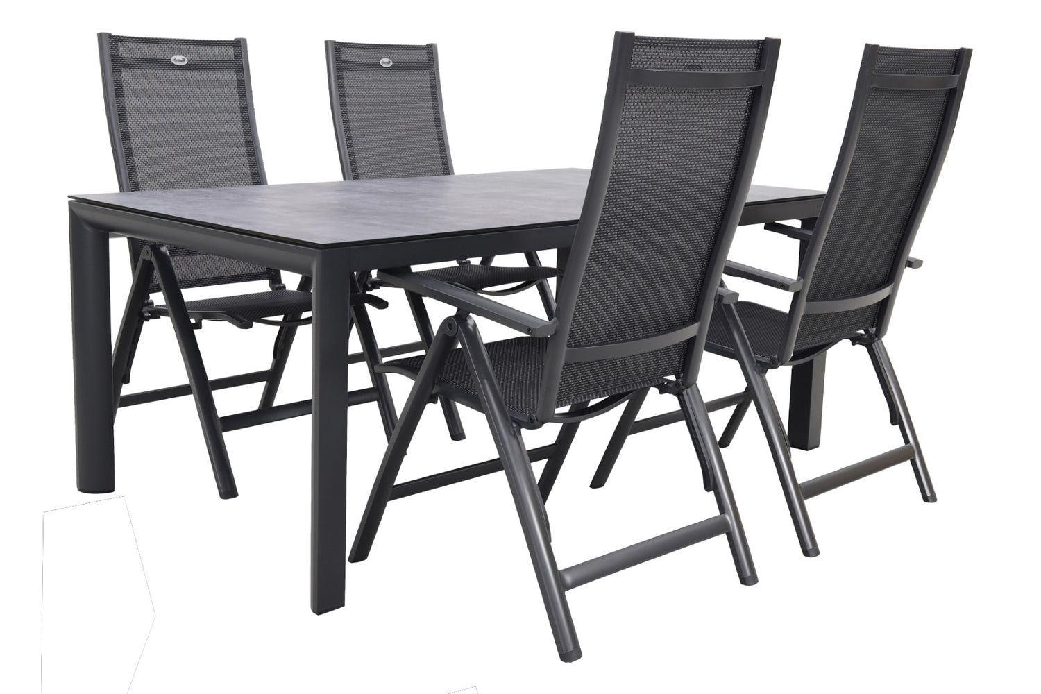 Hartman Roma|Baltimor 180 cm. verstelbare tuinset - 5-delig