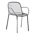 Kartell Hiray Tuinstoel met Armleuning - Zwart