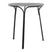 Kartell Hiray Bistrotafel - Zwart - Rond