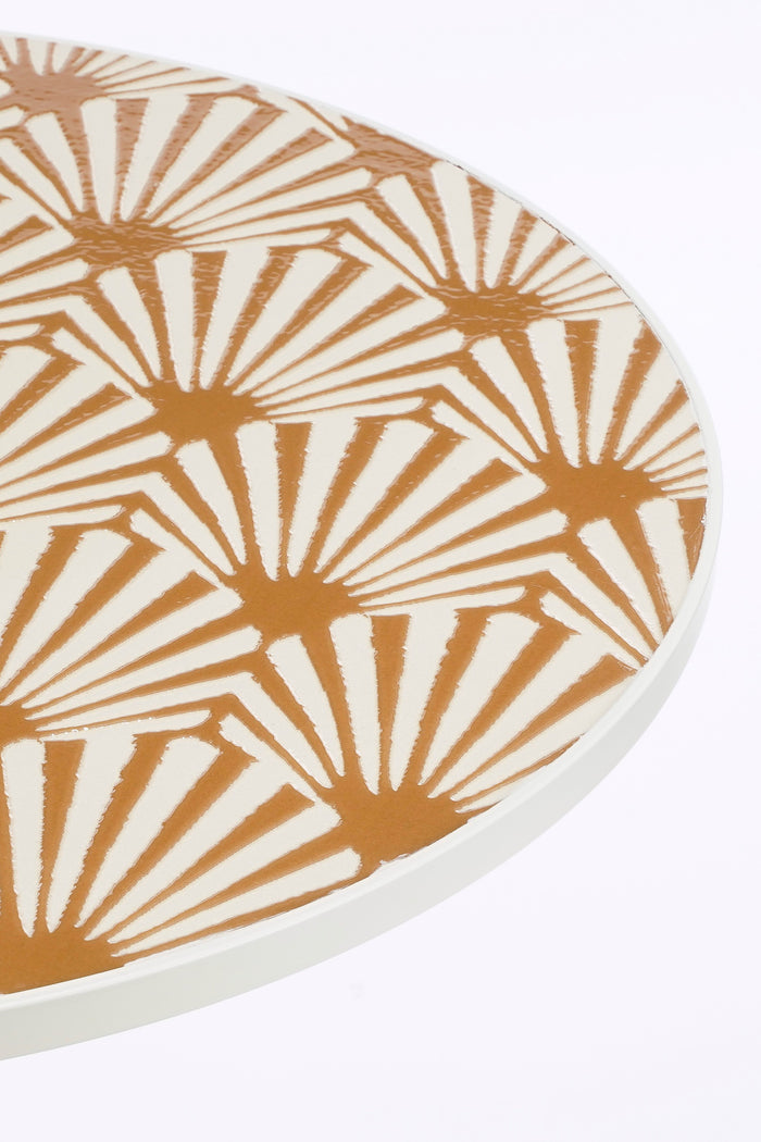 Mica Decorations Odile Bistrotafel voor Buiten - Metaal - Bruin