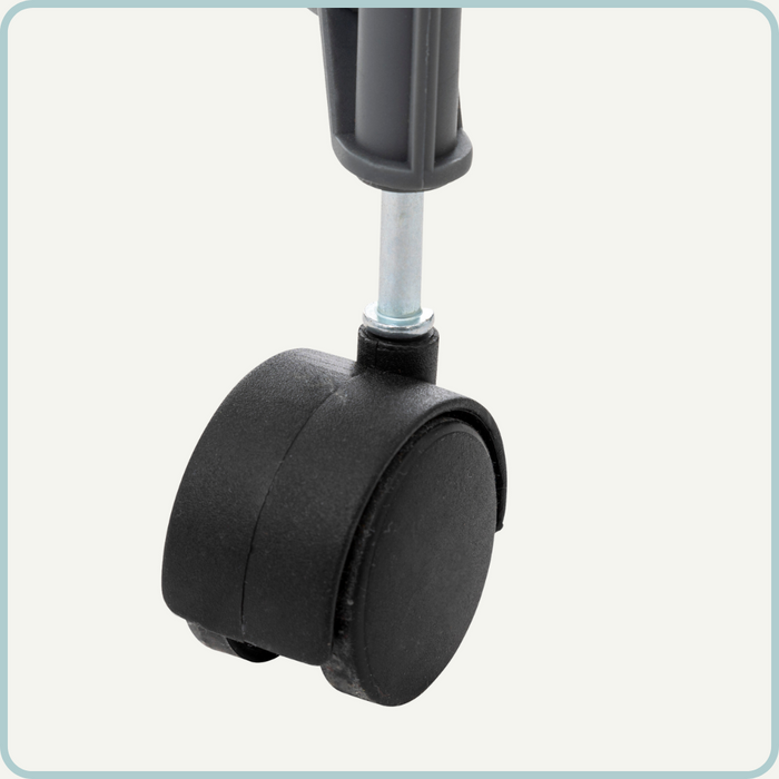 Nordix Droogrek Wasrek 3 Lagen met Wieltjes Uitklapbaar Droogtoren