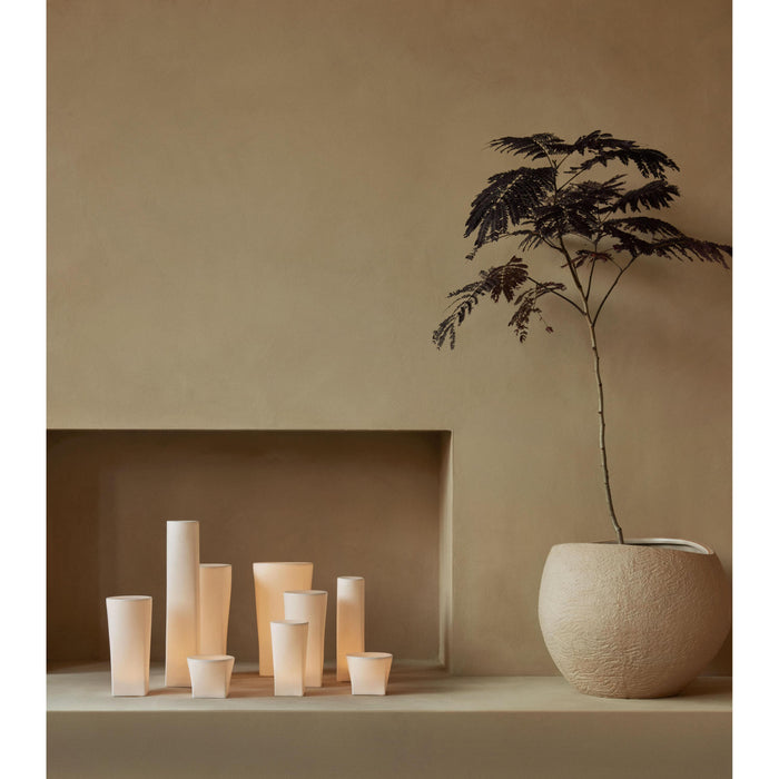 Audo Copenhagen Ignus Flameless Candle kaars H25 wit