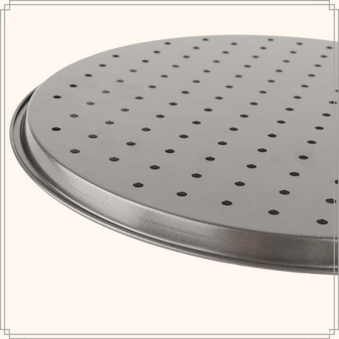 OTIX Pizza Ovenplaat Bakplaat Pizzaplaat Ø 33 cm Rond BBQ