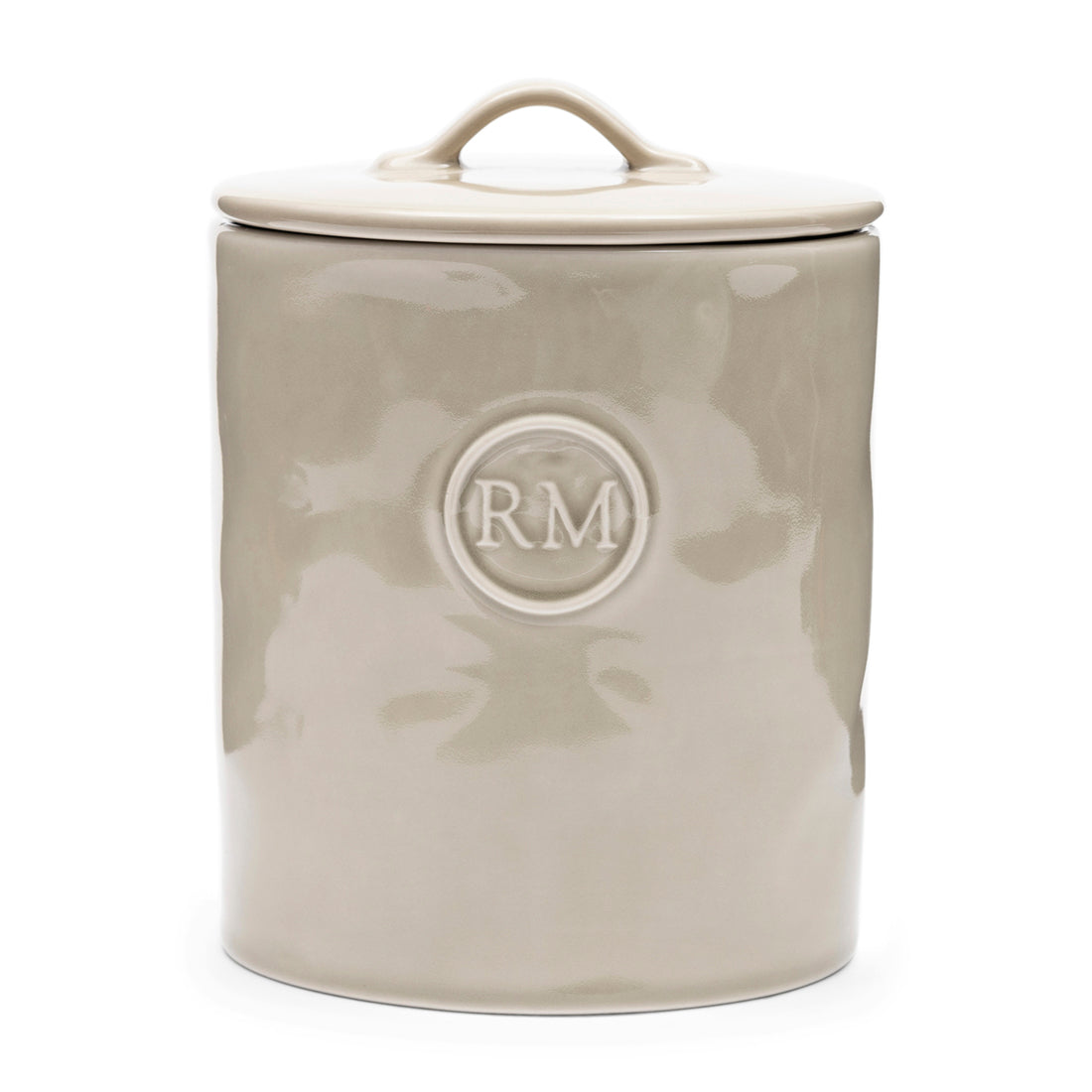 Riviera Maison Voorraadpot Grijs - Portofino - Aardewerk