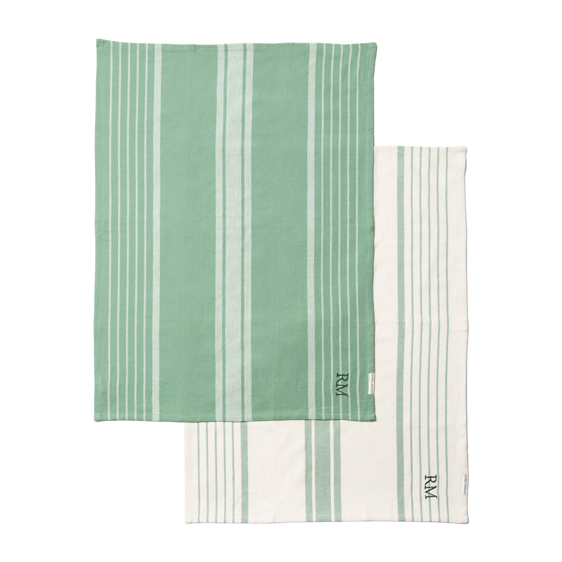 Riviera Maison Theedoeken set Groen - Coconut Groove - Katoen