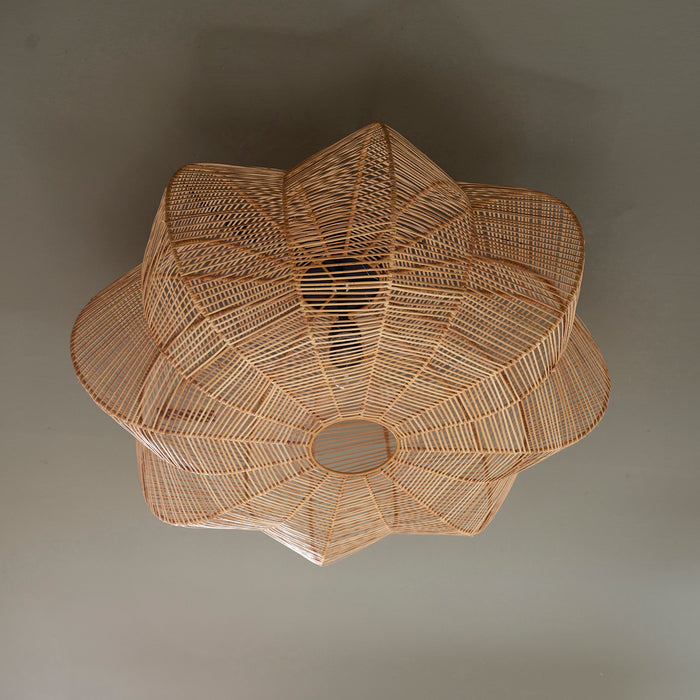 Riviera Maison plafondlamp Naturel - Zizi - (ØxH) 60x27