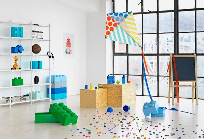 LEGO® Brick 8 Opbergbox - Turquoise