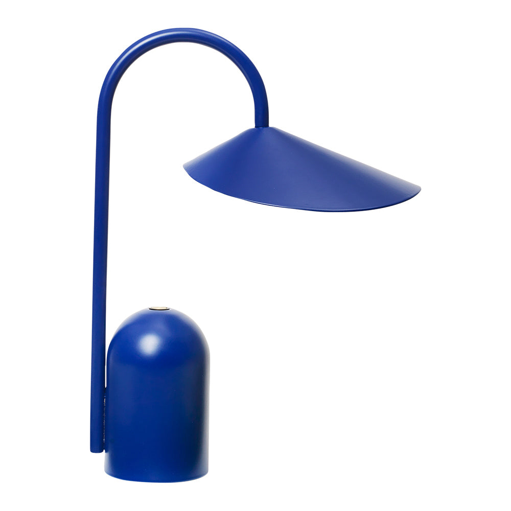 Ferm Living Arum Oplaadbare Tafellamp - Bright Blue
