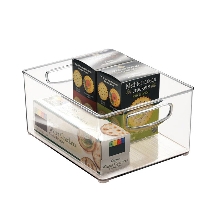 Opbergbox met Handvaten, 20.3 x 25.4 x 12.7 cm, Stapelbaar, Kunststof,