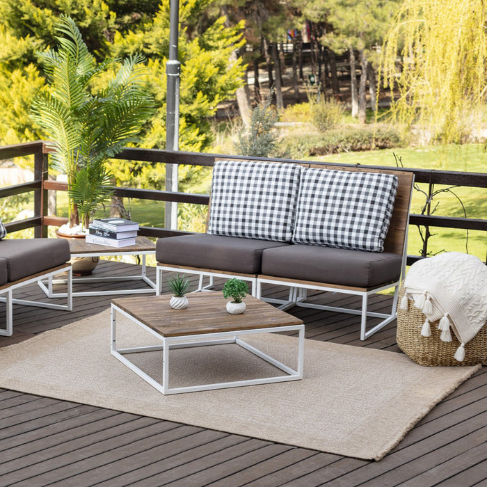 by fonQ Tundra Vloerkleed 160 x 213 cm - Zand