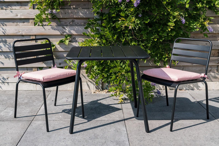 Metalen tuinset Max zwart 80 cm