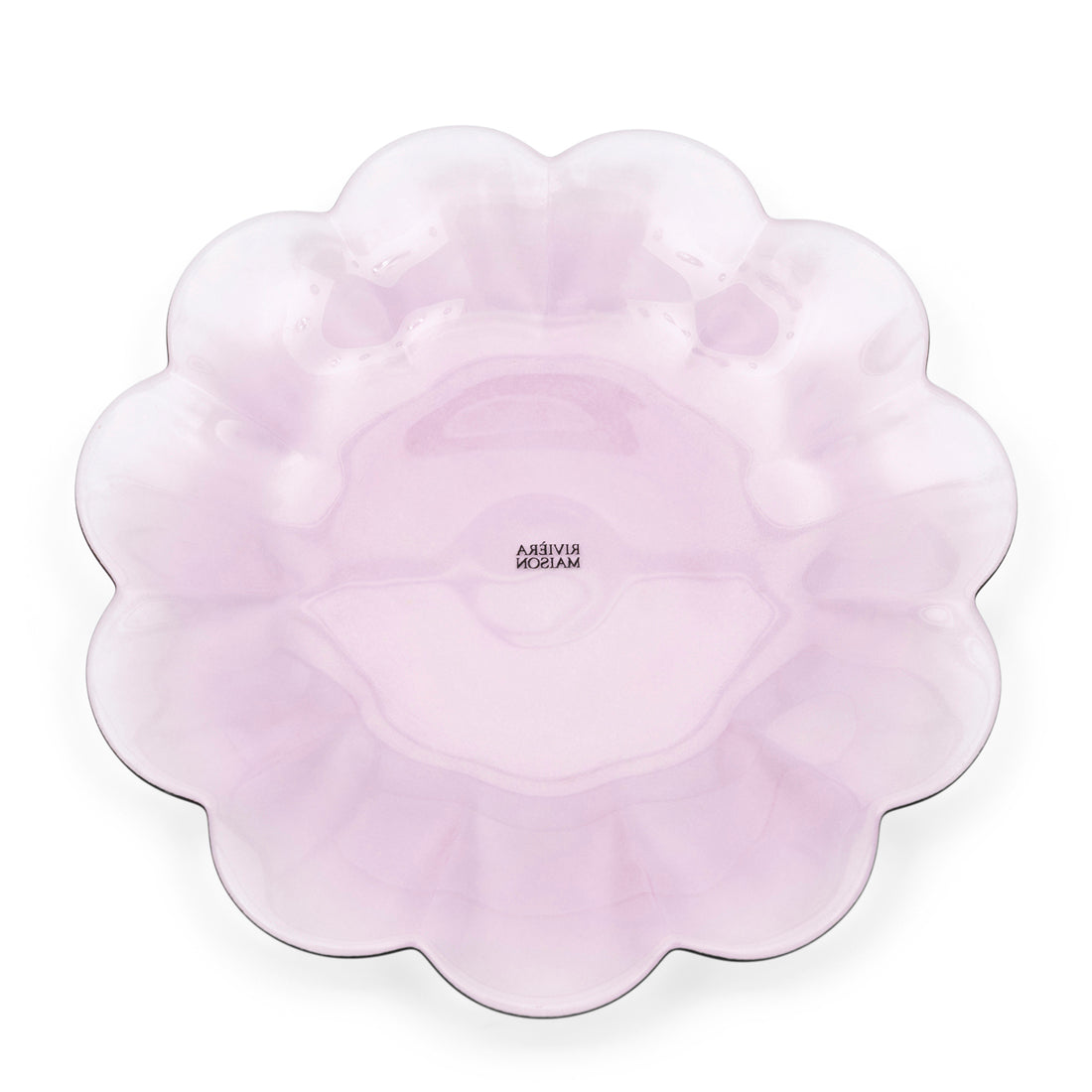 Riviera Maison dinerbord Roze - Toulouse - Glas (ØxH) 21.5x2