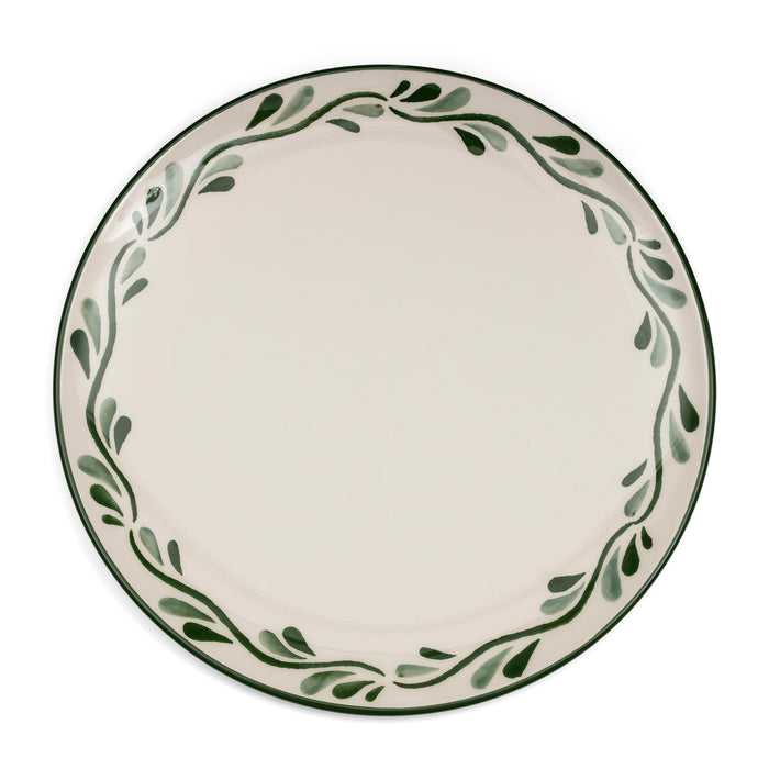 Riviera Maison dinerbord Groen gekleurde print - Menton - Aardewerk