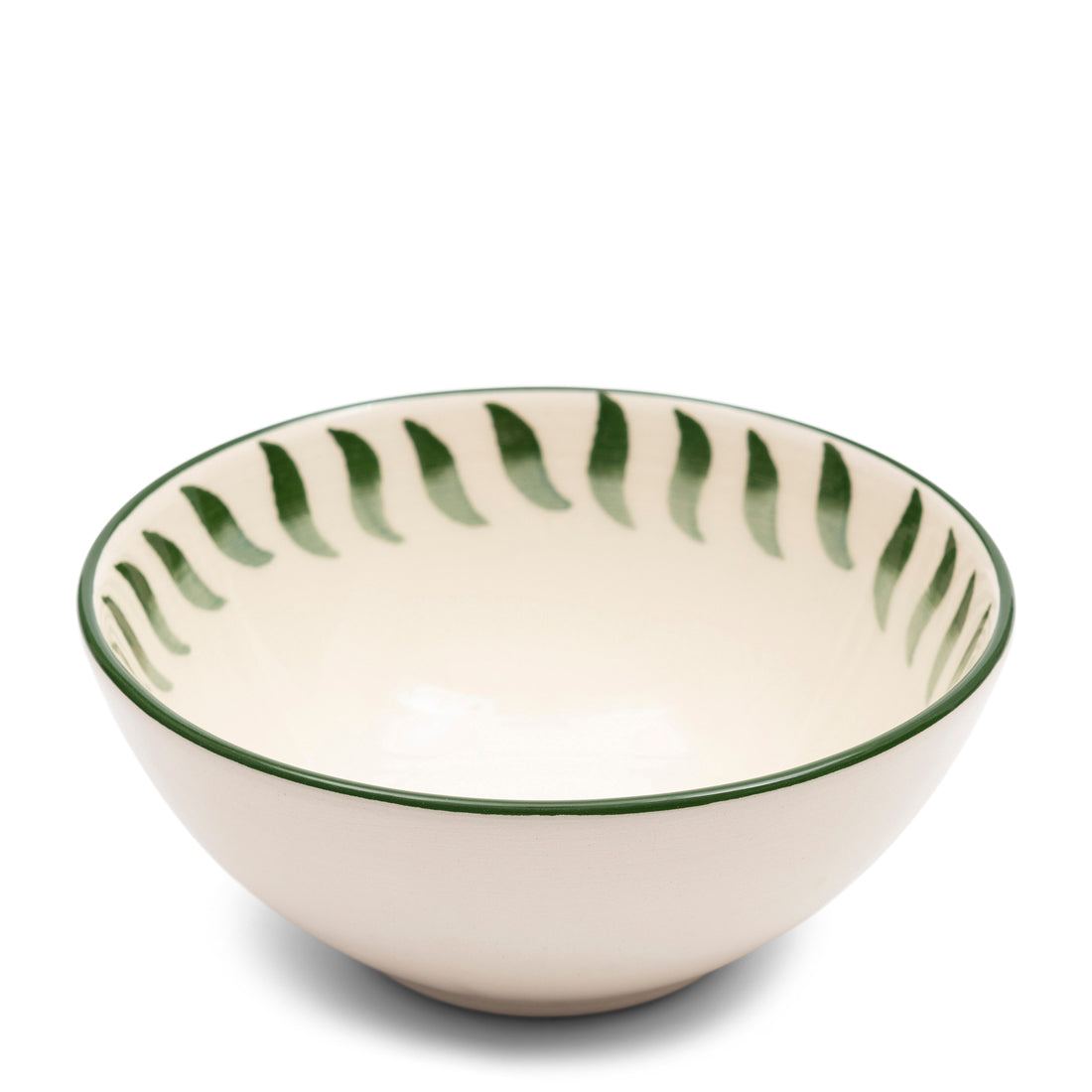 Riviera Maison schaaltje Groen - Menton - Aardewerk (ØxH) 14x6