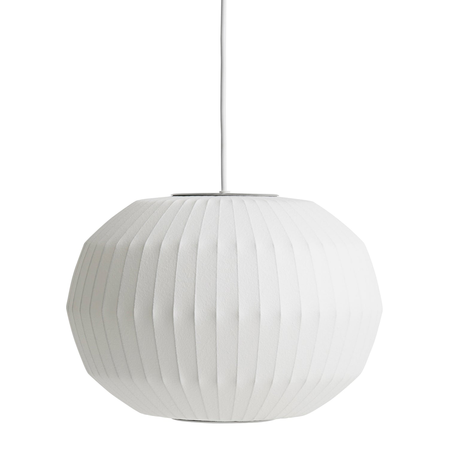 HAY Nelson Bubble Angled Sphere Hanglamp S - Ø 35,5 cm - Off White