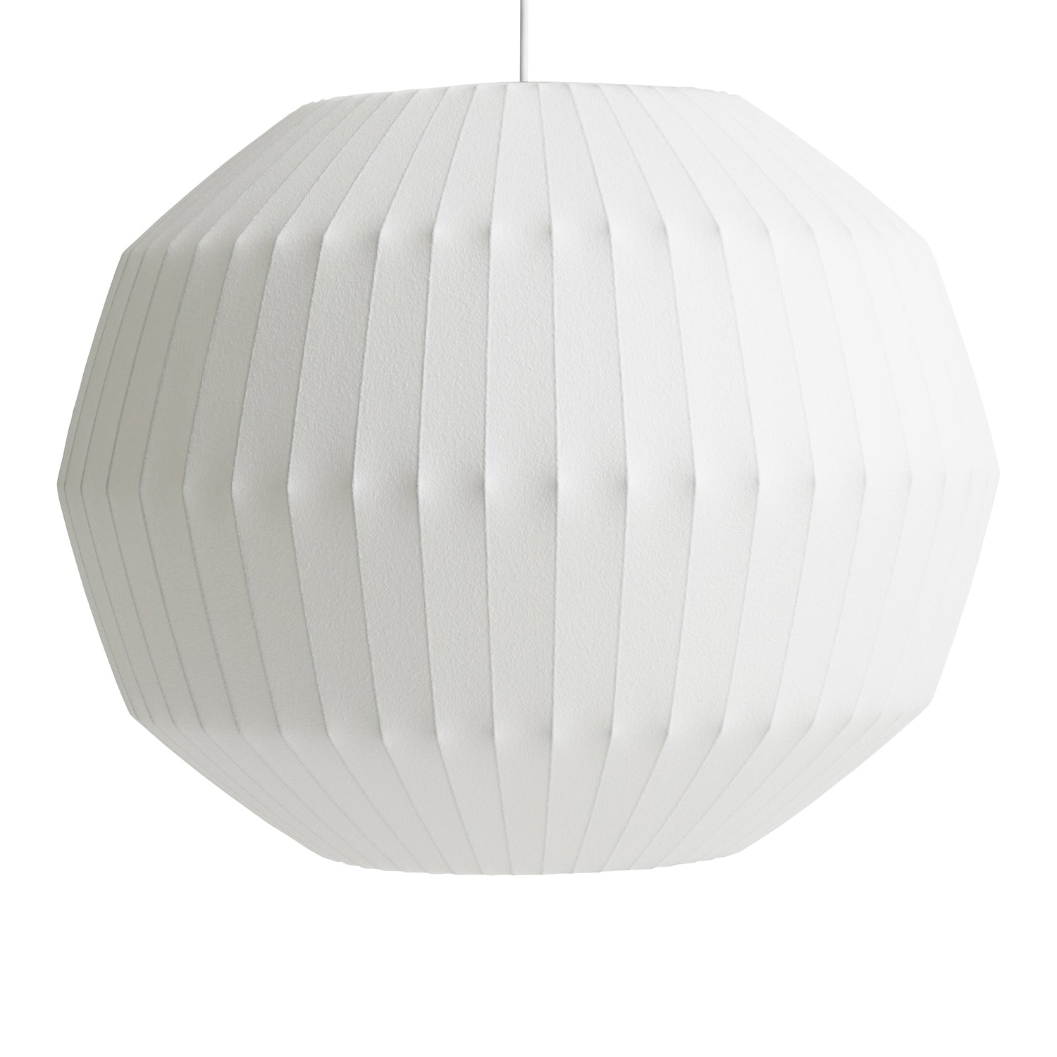 HAY Nelson Bubble Angled Sphere Hanglamp L - Ø 71 cm - Off White