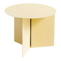 HAY Slit Table Round Bijzettafel Ø 45 cm - Pastel Geel