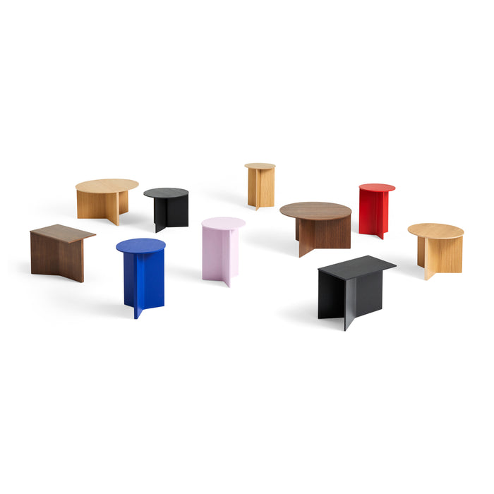 HAY Slit Table Wood Oblong Bijzettafel -  Zwart