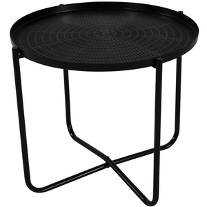 Lesli Living Bijzettafel Sumba Zwart 35 cm