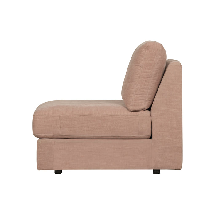 vtwonen Family 1-Zits Bank Element Zonder Arm - Polyester - Roze