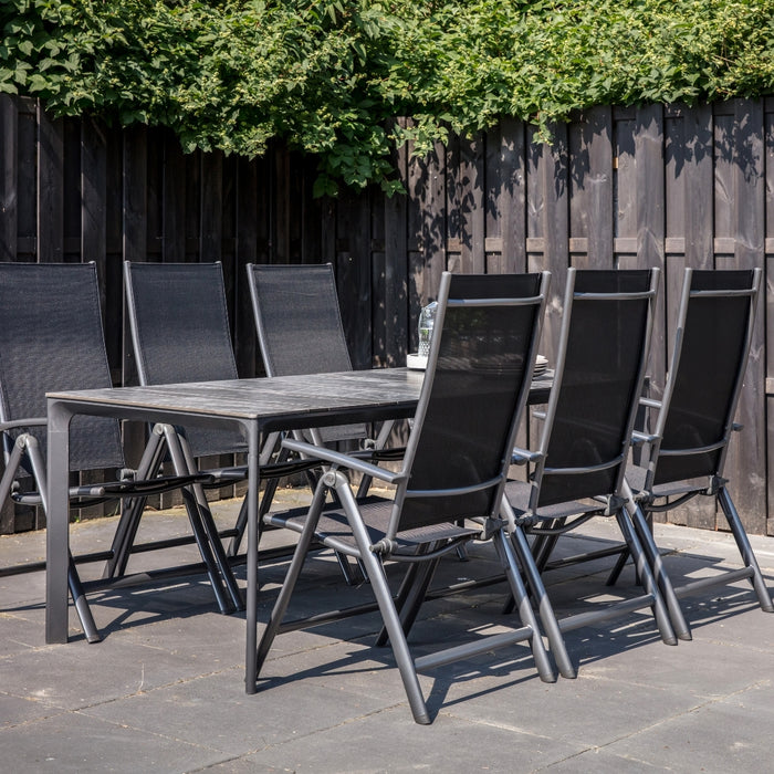 Lesli Living Terrasstoel Romano verstelbaar