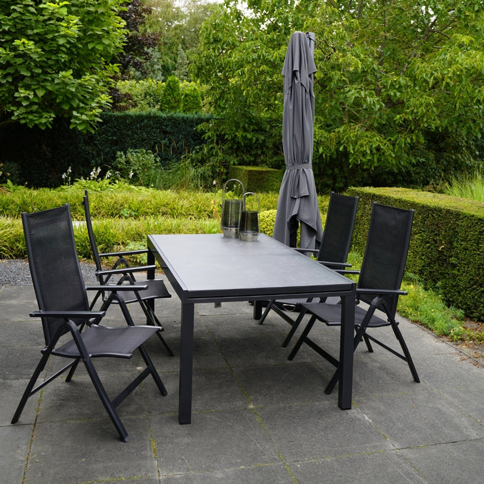 Lesli Living - Carcassonne uittrektafel 180|250x100x75cm