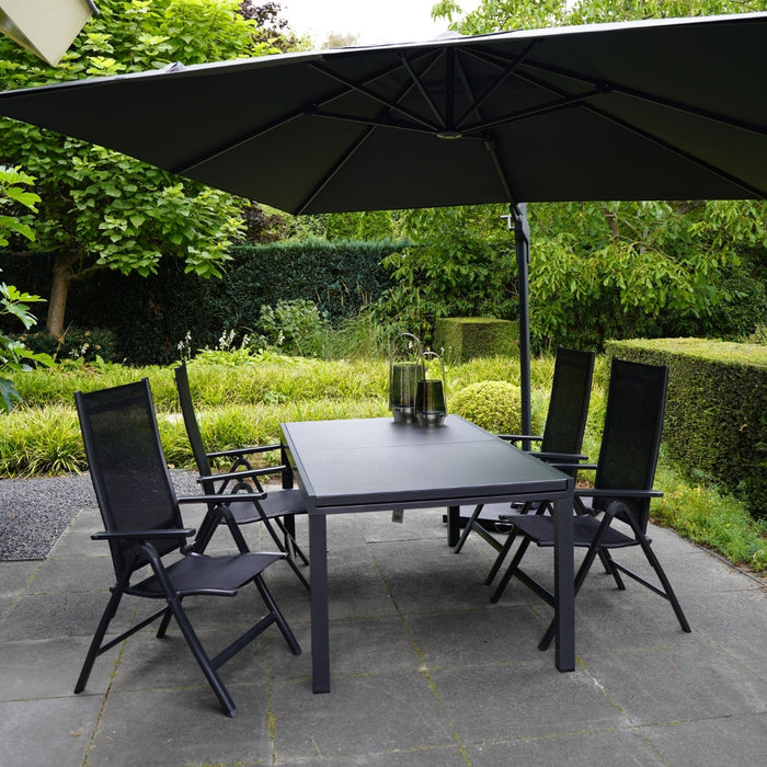 Lesli Living - Carcassonne uittrektafel 180|250x100x75cm