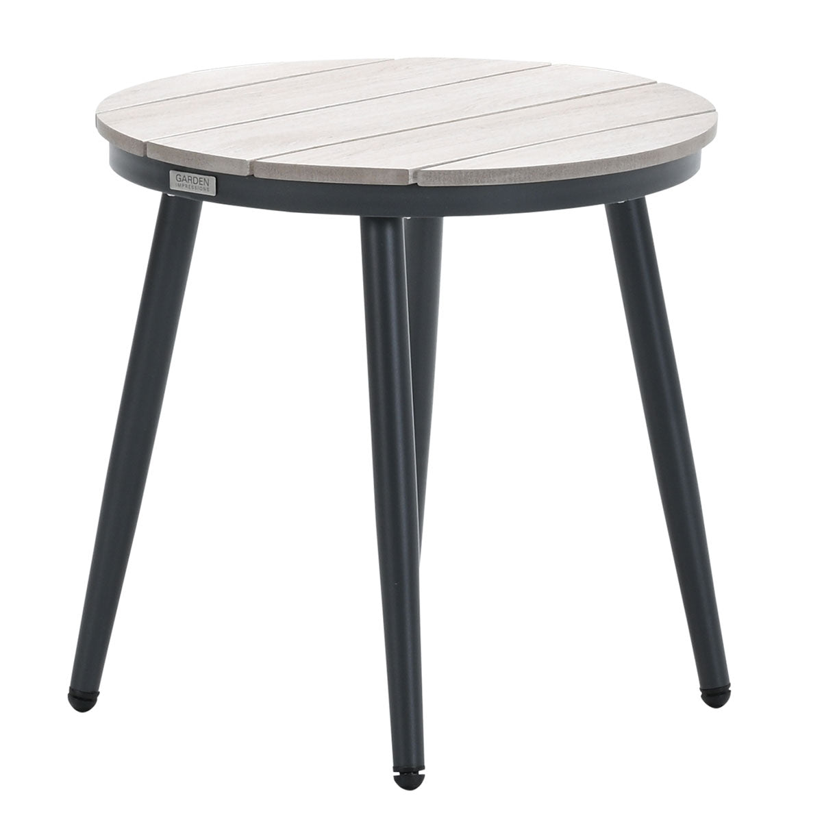 Garden Impressions Lucas bijzettafel Ø50 - light teak vironwood