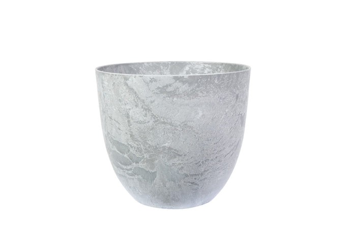 Artstone Bloempot Bola - 33x29 - Grijs