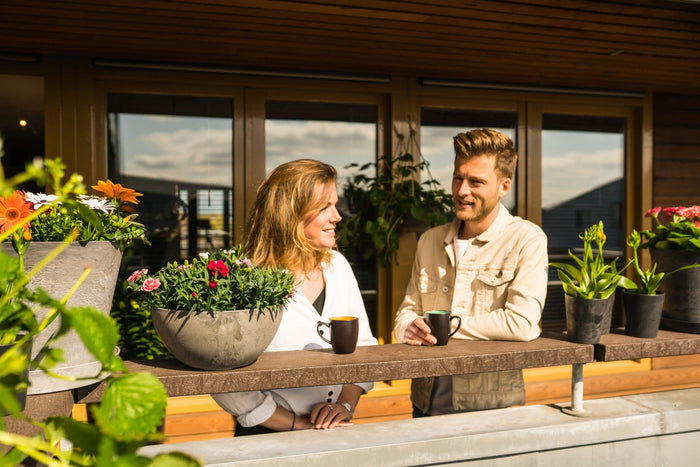 Artstone Bowl Fiona - 31x15 - Grijs