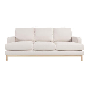Kave Home Mihaela 3-Zitsbank - Wit