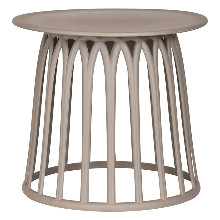 Woood Boy Bijzettafel Ø 50 cm - Taupe