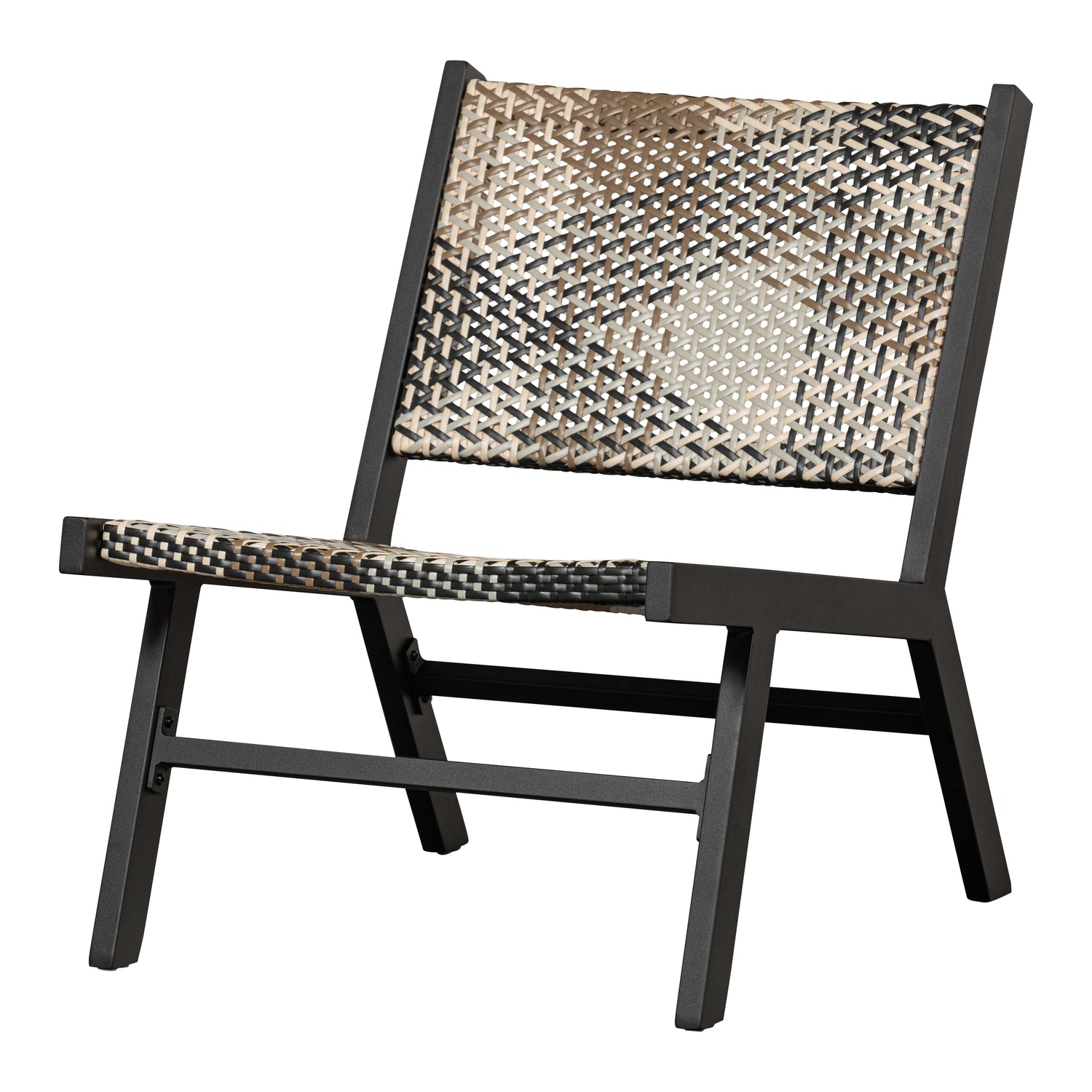 Woood Pom Fauteuil - Aluminium