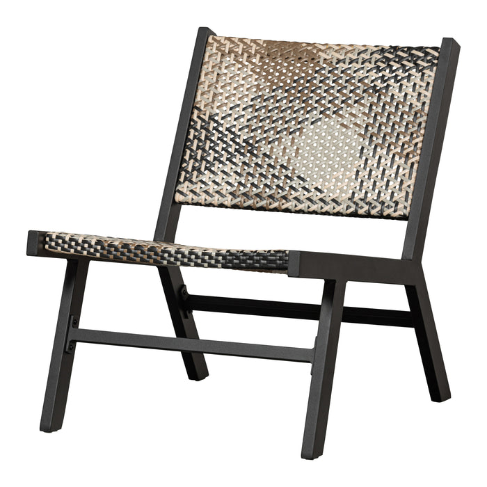 Woood Pom Fauteuil - Aluminium