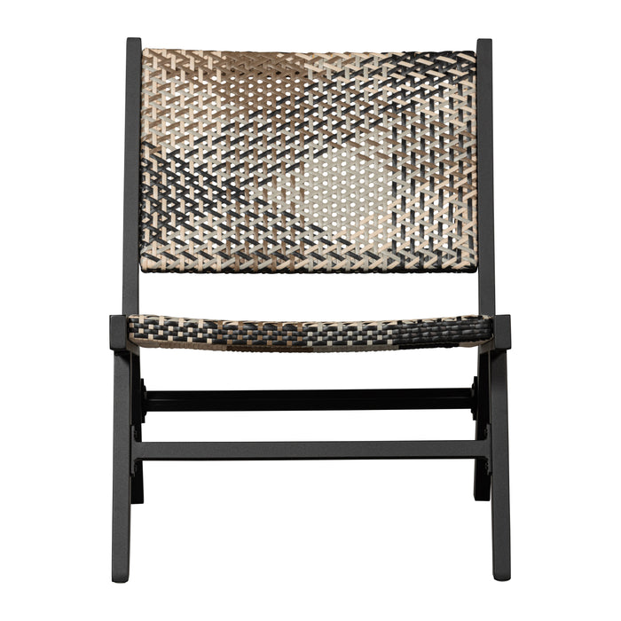 Woood Pom Fauteuil - Aluminium