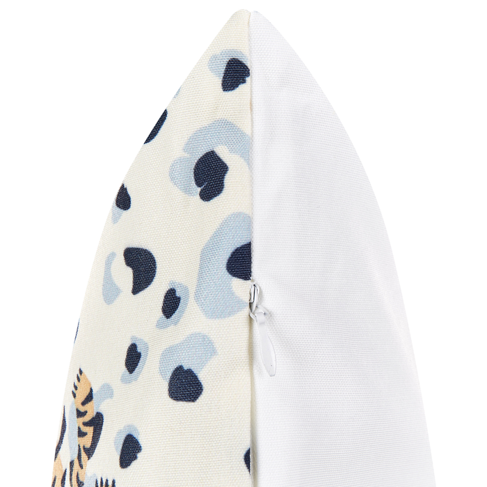 Beliani-ARENZANO-Tuinkussen set van 2-Multicolor-45 x 45 cm-Polyester