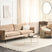 Beliani - VINTERBRO - Bankenset - Beige - Fluweel