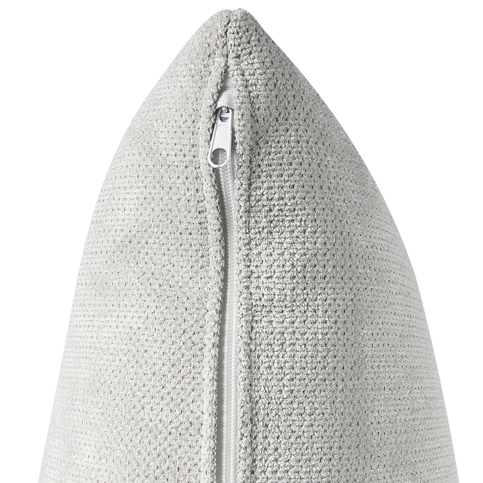 Beliani-LOFOTEN-Driezitsbank-Lichtgrijs-Linkszijdig-Polyester