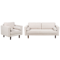 Beliani - NURMO - Woonkamer set 4-zits - Lichtbeige - Polyester