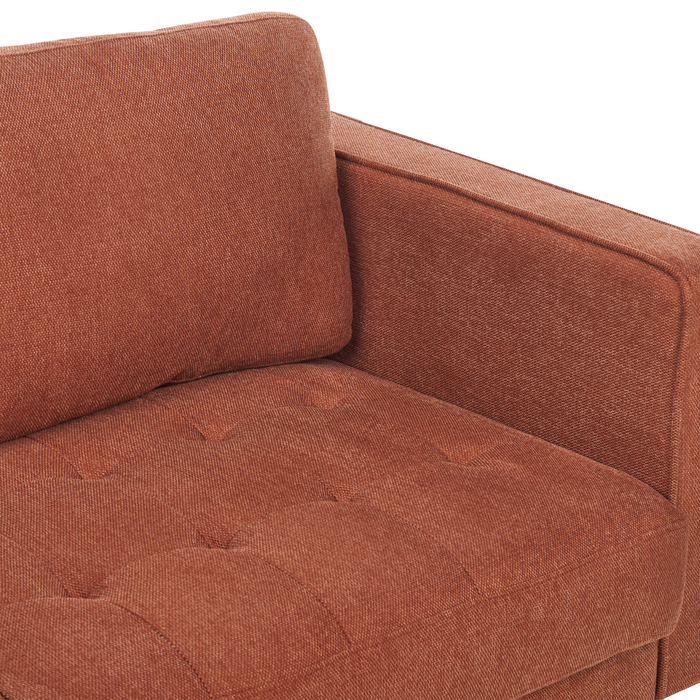 Beliani - NURMO - Tweezitsbank - Goudbruin - Polyester