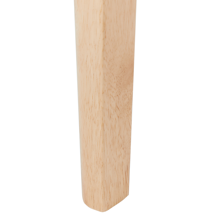 Beliani - ELYRIA - Bankje - Lichthout|Grijs - Polyester