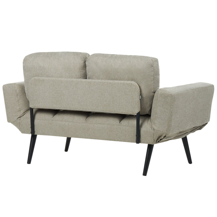 Beliani - BREKKE - Slaapbank - Lichtgroen - Polyester