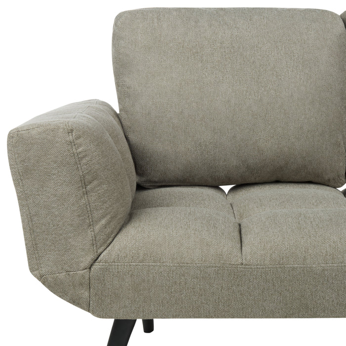 Beliani - BREKKE - Slaapbank - Lichtgroen - Polyester