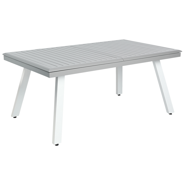 Beliani - PERETA - Tuinset voor 8 - Grijs - Polyester