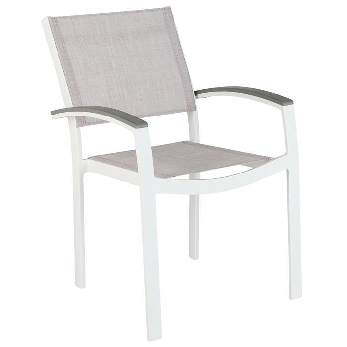 Beliani - PERETA - Tuinset voor 8 - Grijs - Polyester