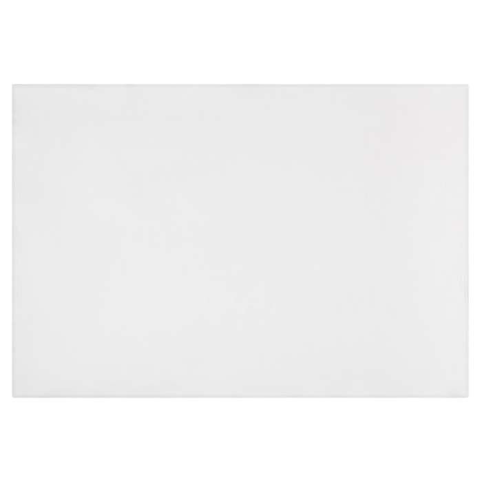 Beliani-RHEA-Verzwaringsdeken hoes-Wit-135 x 200 cm-Polyester