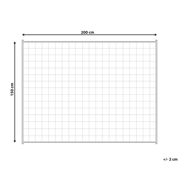 Beliani-NEREID-Verzwaringsdeken-Marineblauw-150 x 200 cm-Polyester