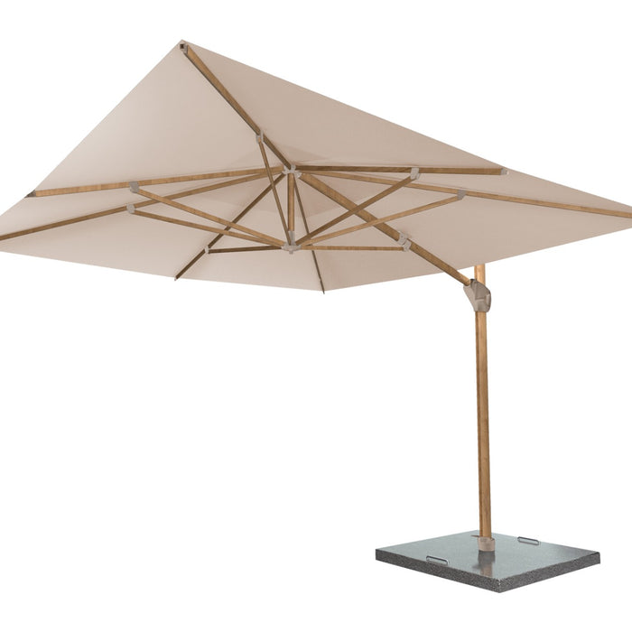 4-Seasons Hacienda zweefparasol 300 x 400 cm. - Woodlook|Sand