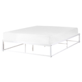Beliani - VIRY - Tweepersoonsbed - Wit - 160 x 200 cm - Metaal