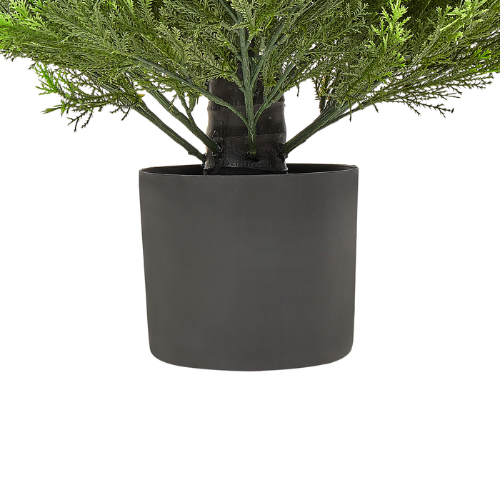 Beliani - CEDAR TREE - Kunstplant - Groen - 153 cm - Synthetisch